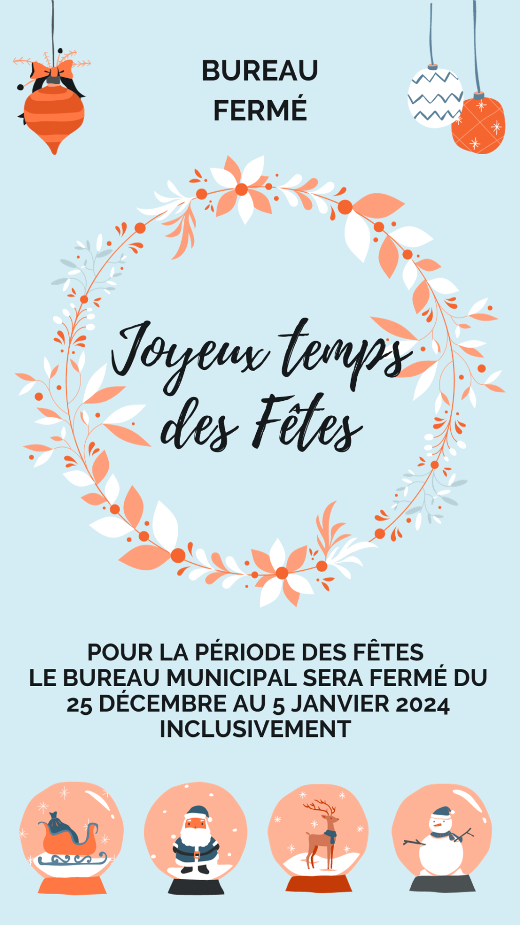 joyeuses fêtes