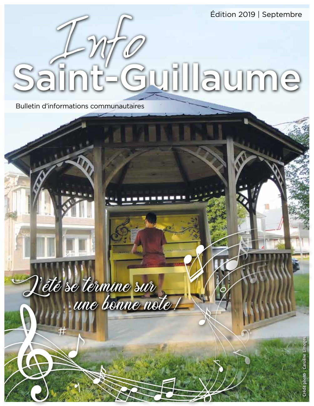 L'été se termine sur une bonne note! Municipalité de SaintGuillaume