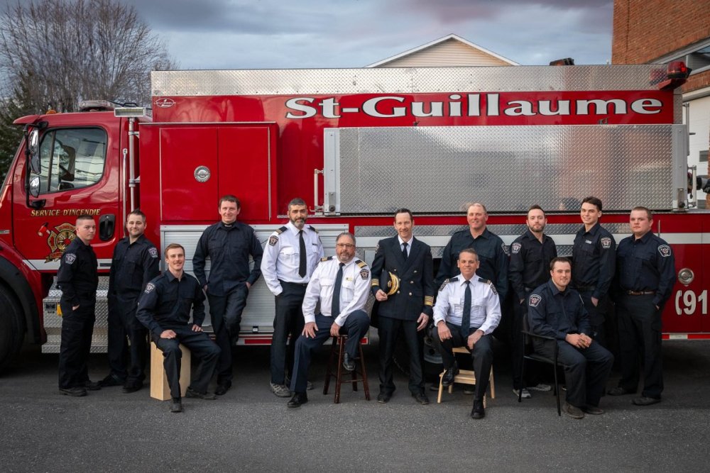 Membres du service incendie